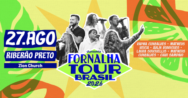 Imagem do evento Fornalha Tour - Ribeirão Preto - SP