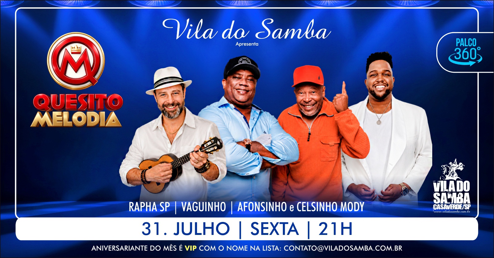 QUESITO MELODIA NA VILA DO SAMBA - São Paulo, SP