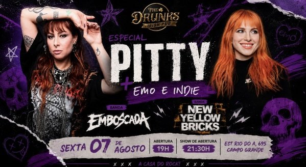 ESPECIAL PITTY + EMO E INDIE