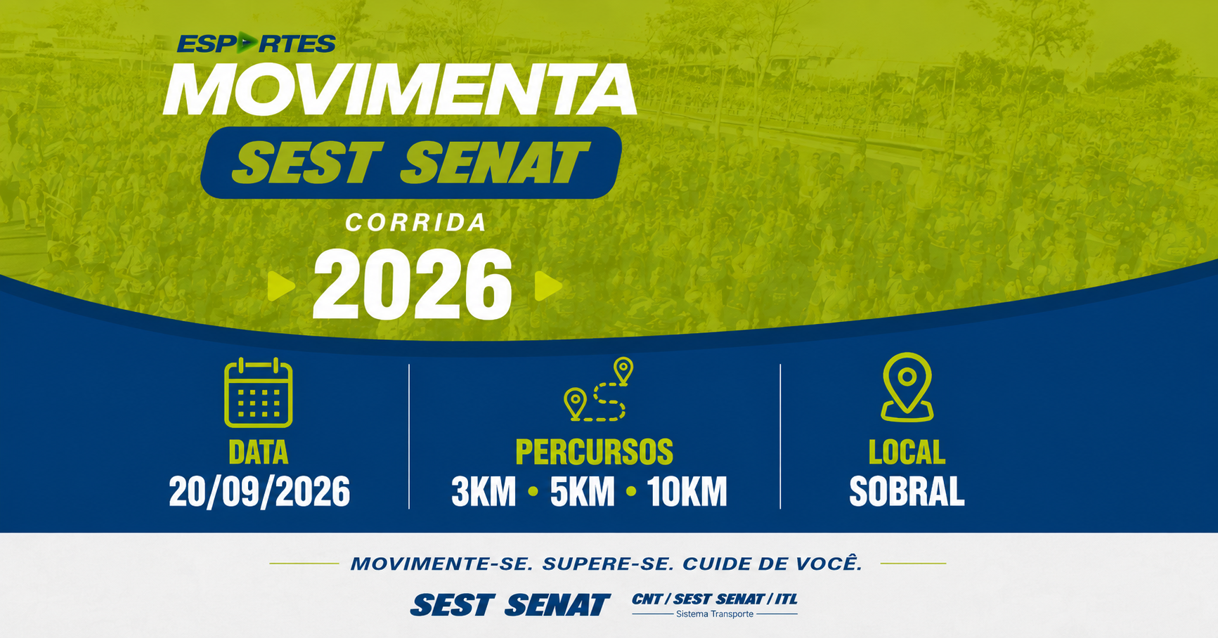 MOVIMENTA SEST SENAT 2026 - Corrida