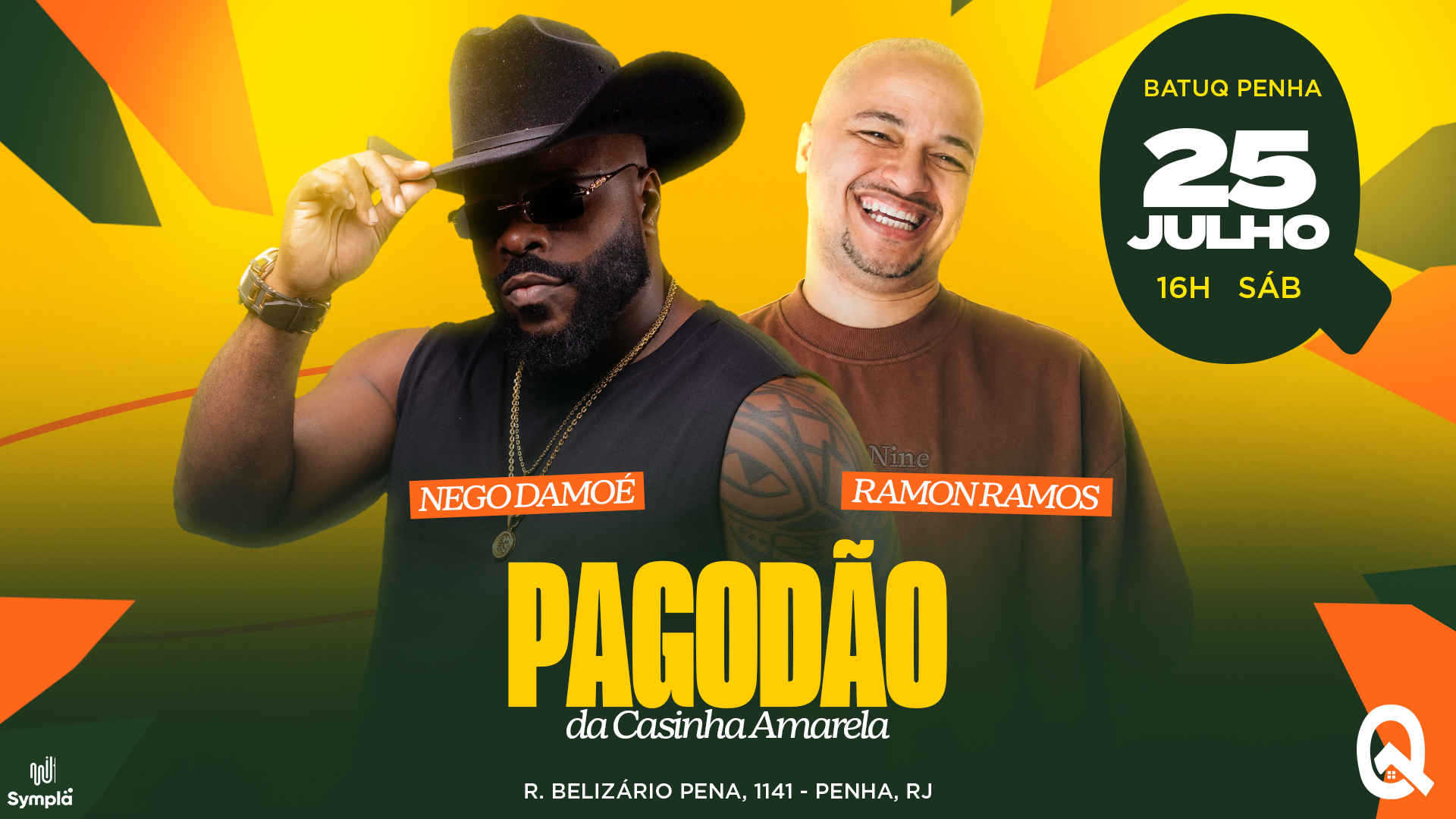NEGO DAMOÉ + RAMON RAMOS na BATUQ!!! - Rio de Janeiro, RJ