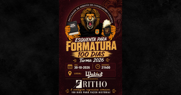 Imagem do evento Esquenta para Formatura  100 Dias Turma 2026