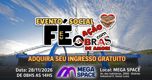 Imagem do evento FÉ EM AÇÃO COM OBRAS DE AMOR