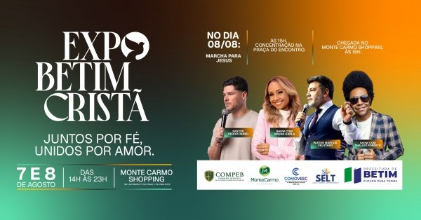 Imagem do evento Expo Betim Cristã