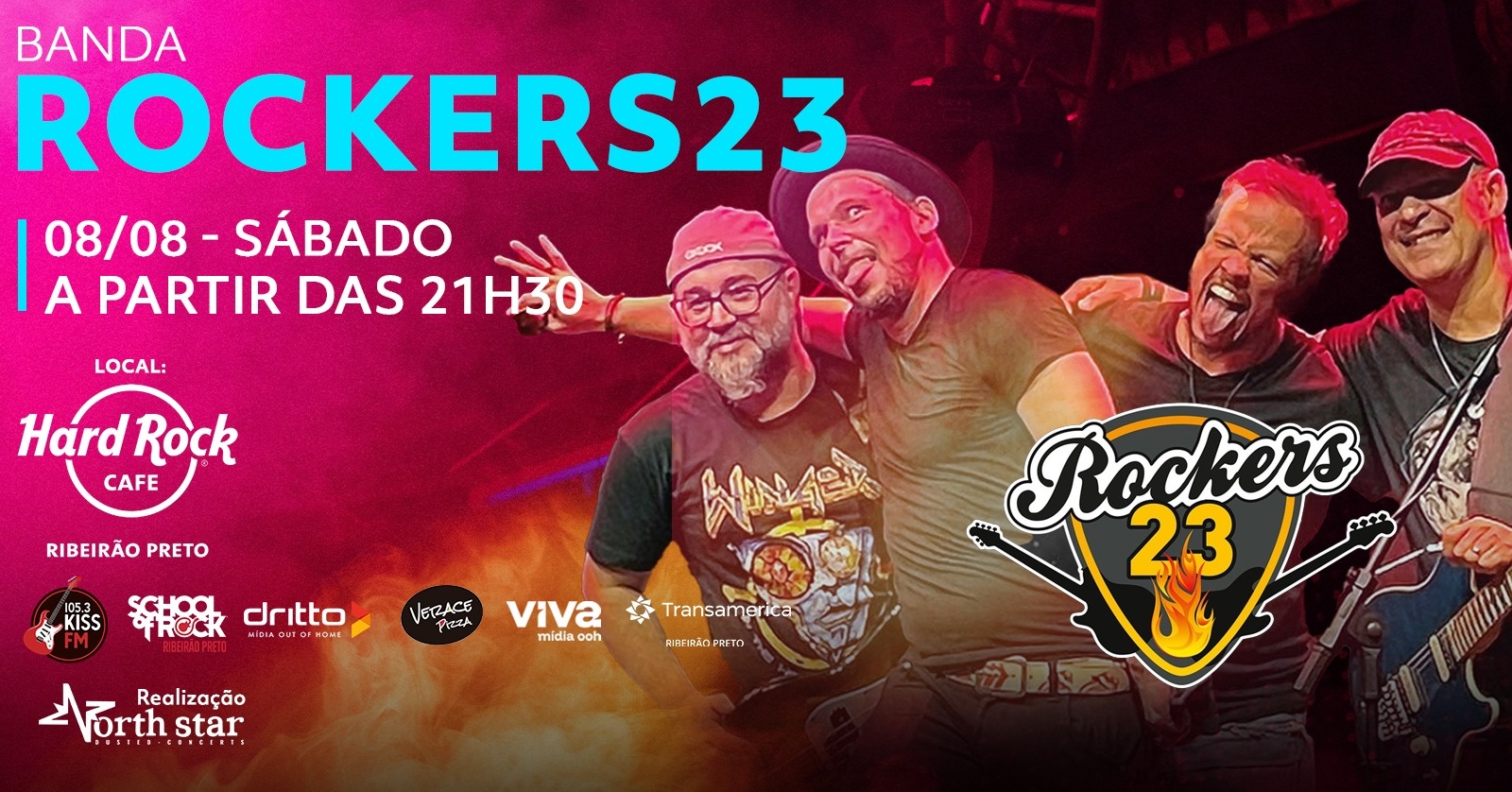 Rockers23: Especial Rolling Stones e Barão Vermelho no Hard Rock Cafe Ribeirão