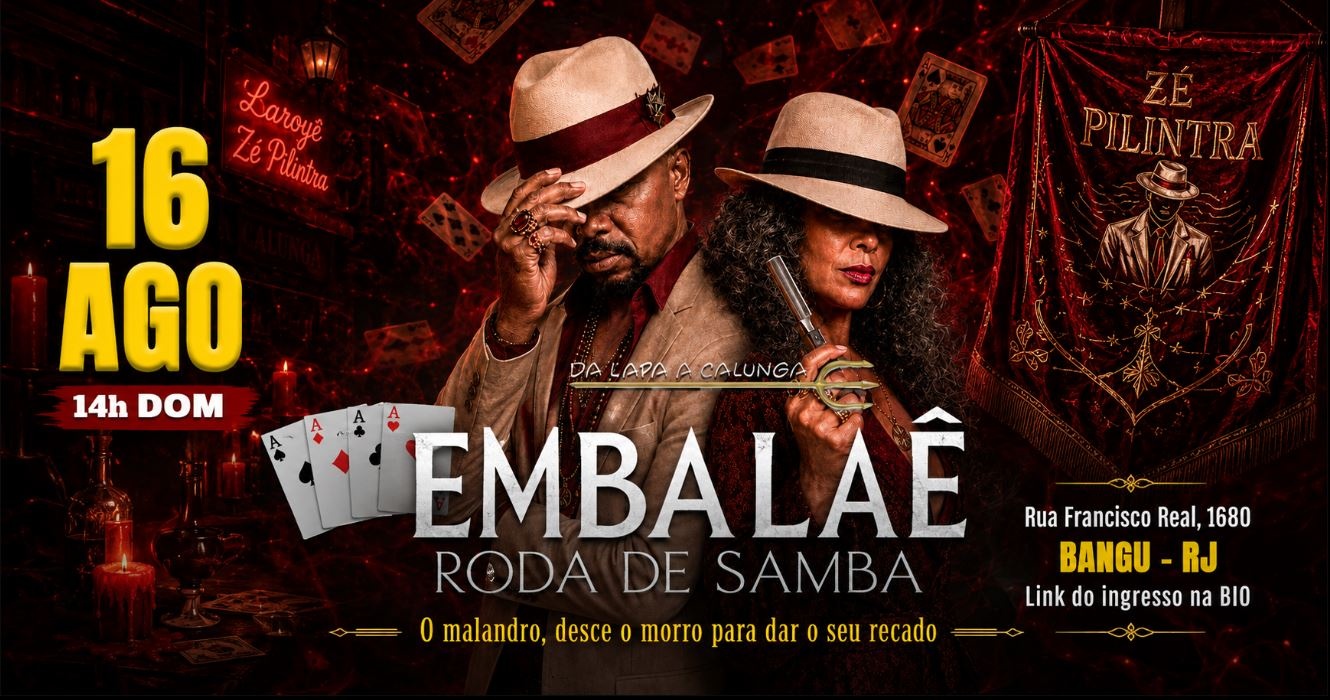 Roda de Samba Embalaê - Canta pra Malandro - Rio de Janeiro, RJ