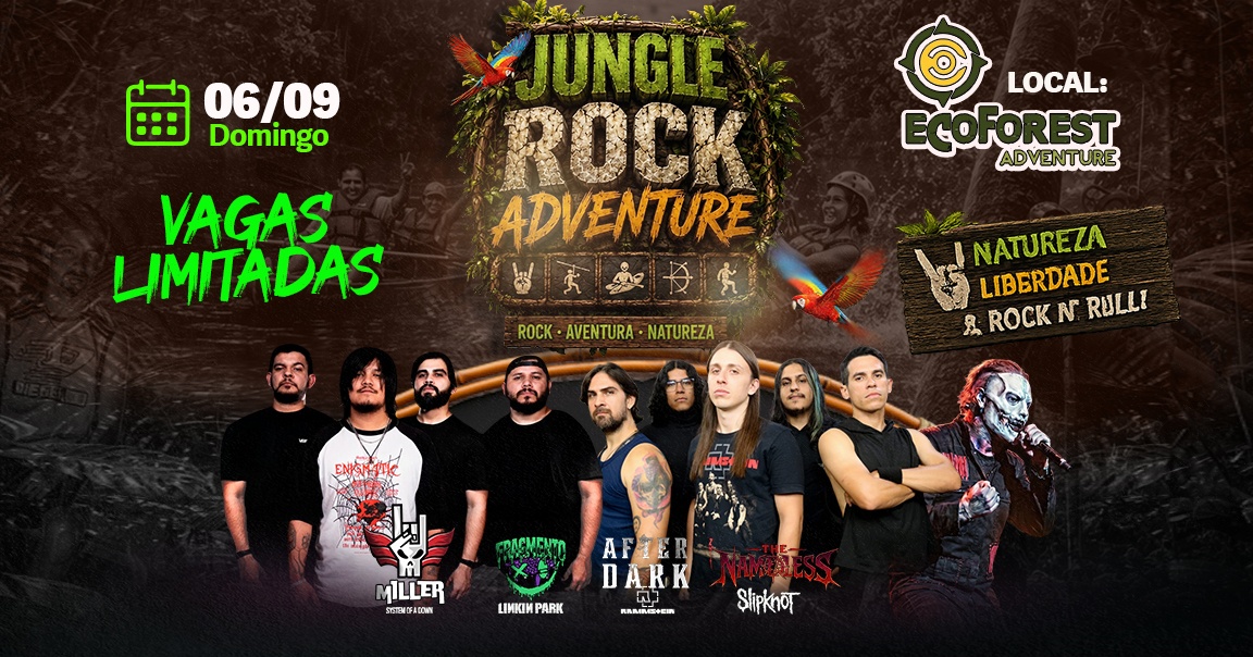 JUNGLE ROCK ADVENTURE - ROCK, AVENTURA E NATUREZA - Presidente Figueiredo, AM