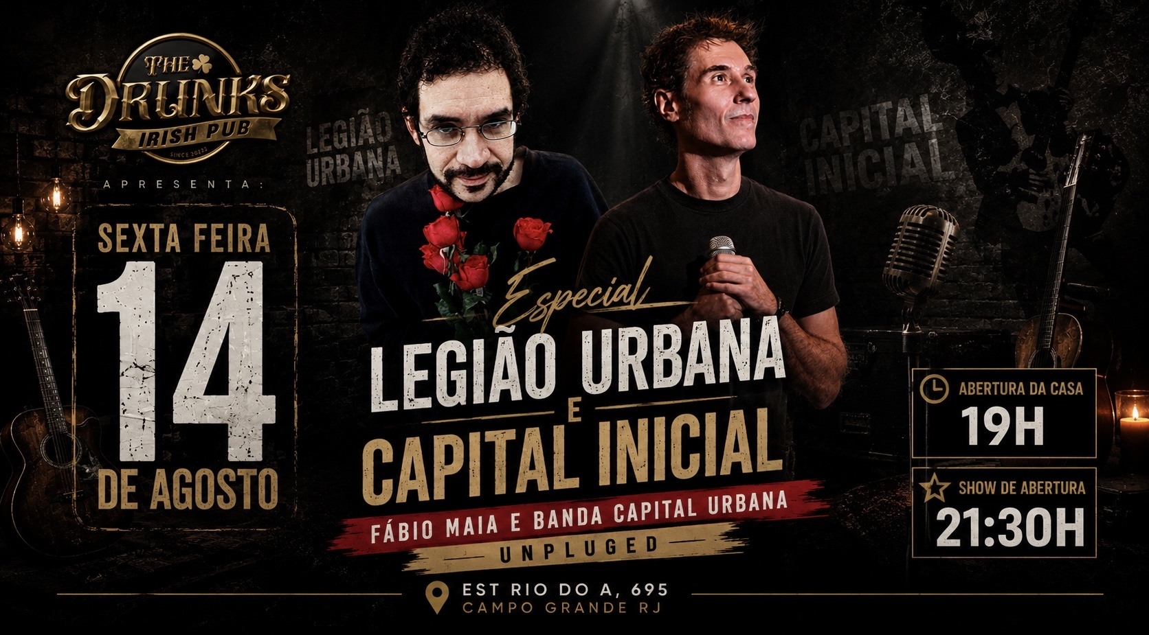 Especial Legião Urbana e Capital Inicial em Rio de Janeiro