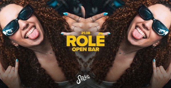 Imagem do evento Rolê na Selva | Open Bar | Pop, Funk, Trap, Reggaeton | (Sexta | 21.08)