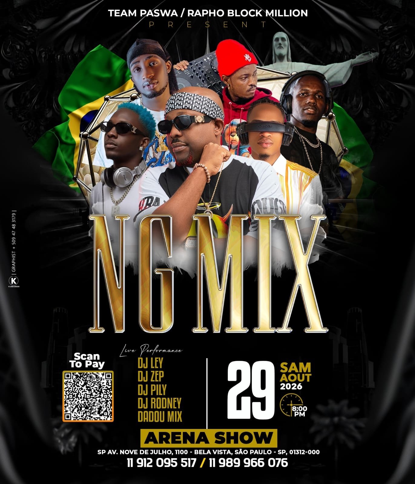 Tournee Brasil NGmix São Paulo em São Paulo - Sympla