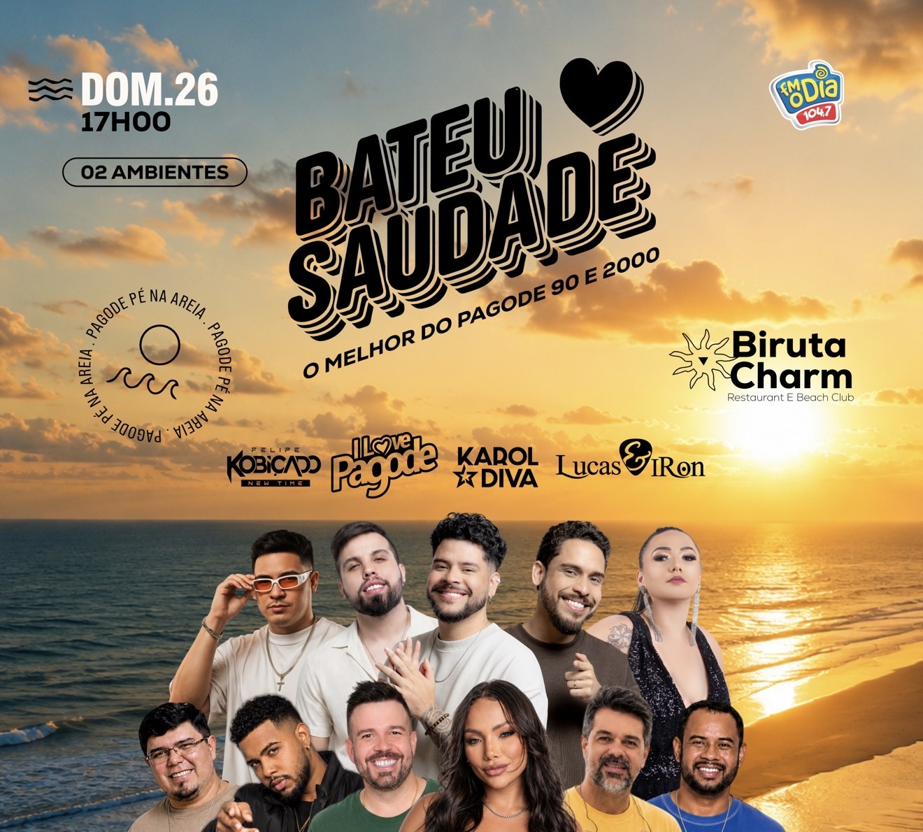 BATEU SAUDADE BIRUTA CHARM - Salinópolis, PA