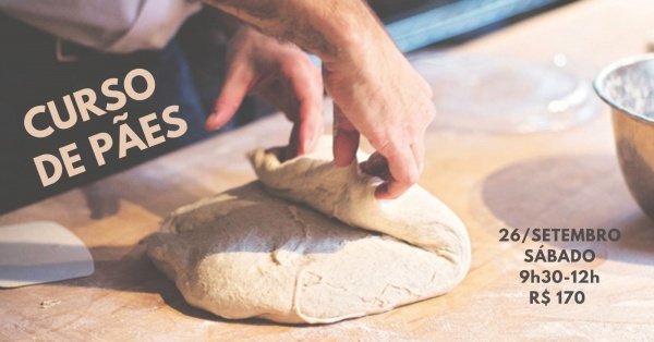 Imagem do evento Curso de Pães - 26/setembro