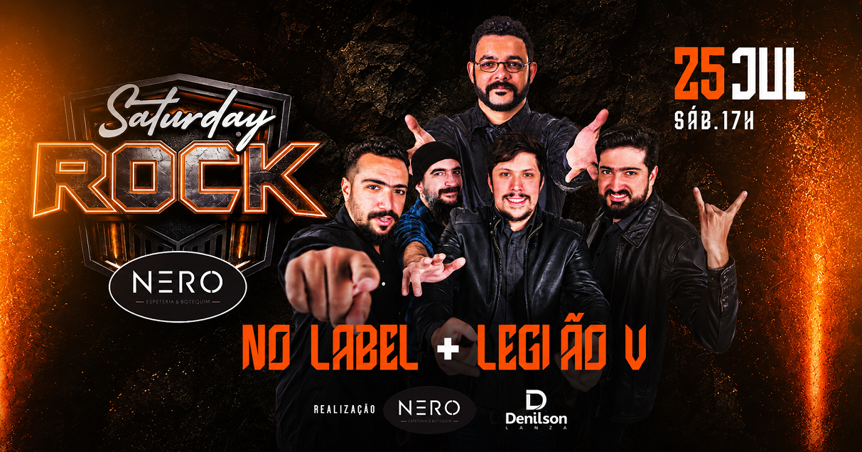 Saturday Rock- No Label + Legiao V - Sete Lagoas, MG
