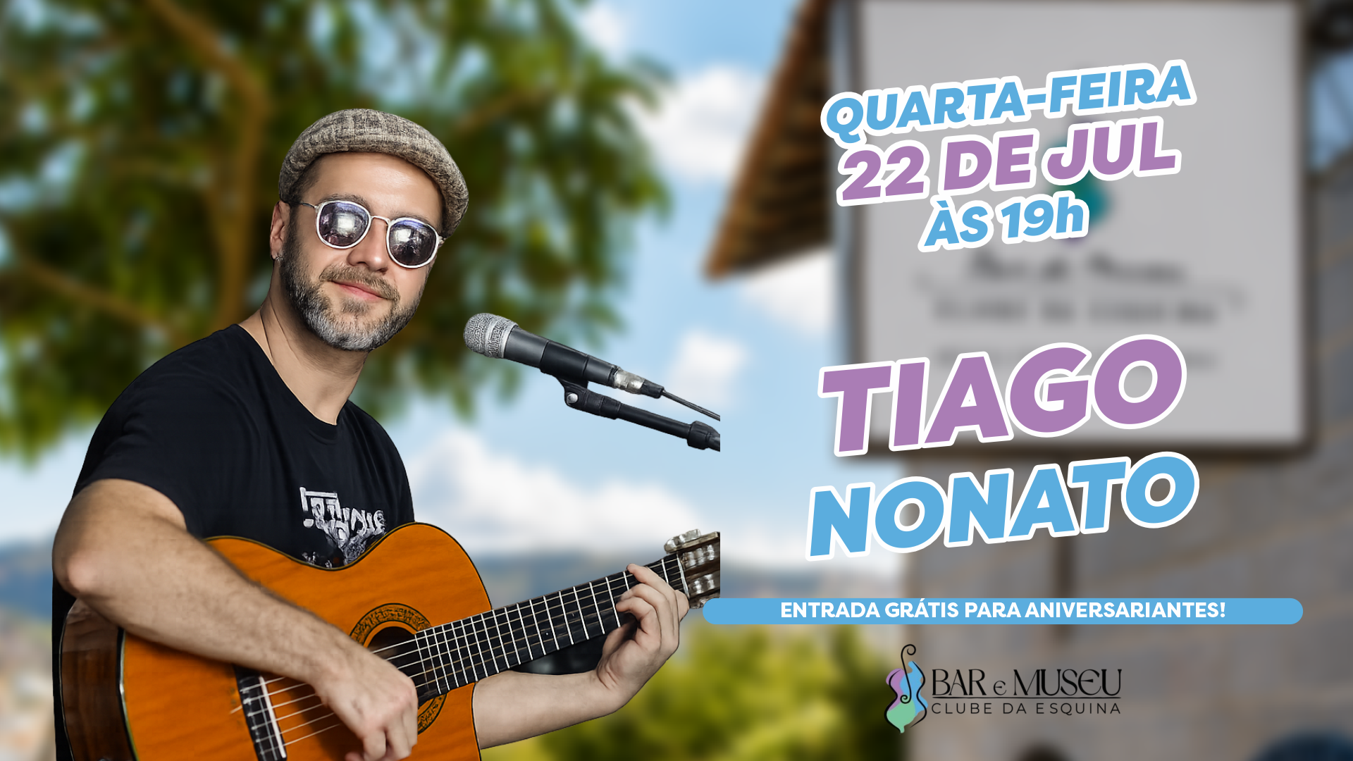 Show com Tiago Nonato