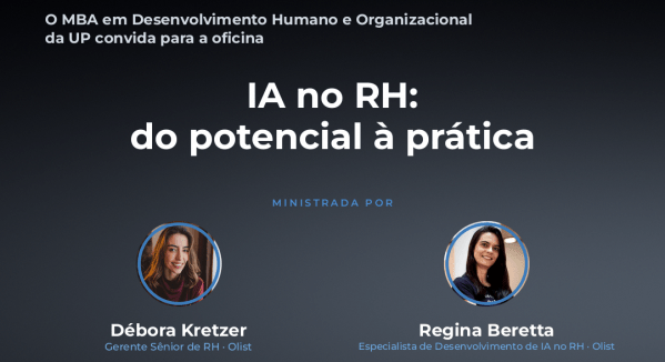 Imagem do evento Inteligência Artificial no RH: do potencial à prática