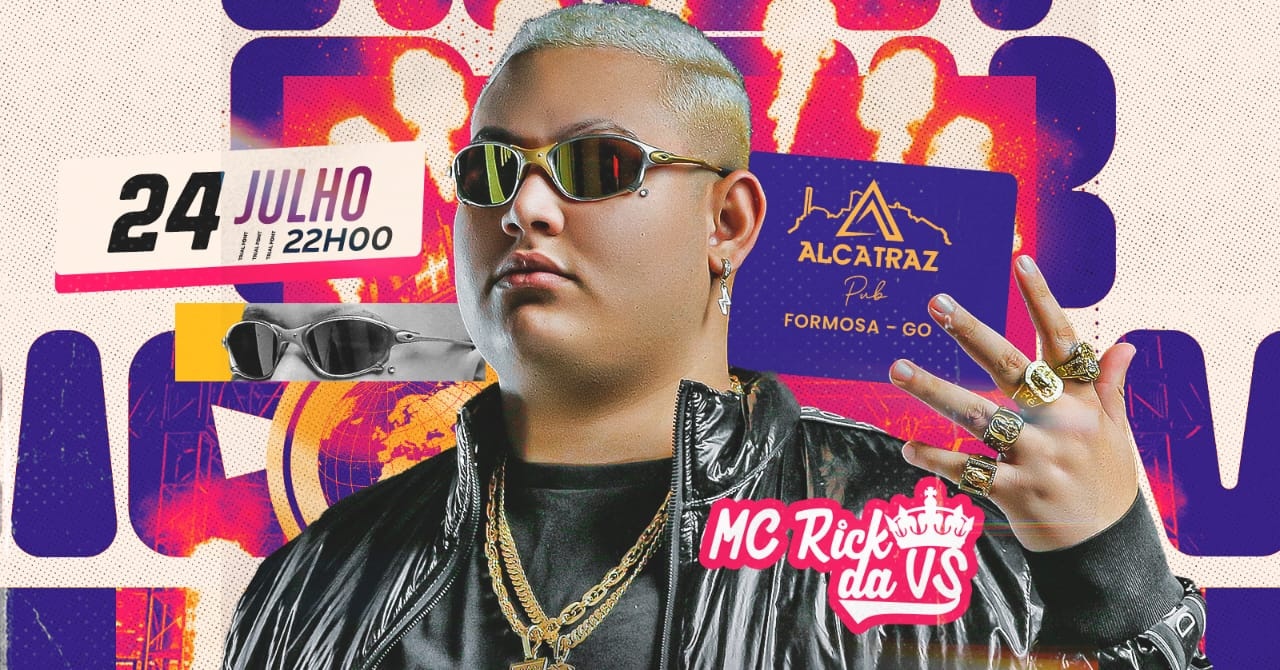 MC RICK DA VS NO ALCATRAZ ( FORMOSA-GO ) - Formosa, GO