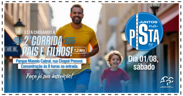 Imagem do evento 2ª Corrida Pais e Filhos