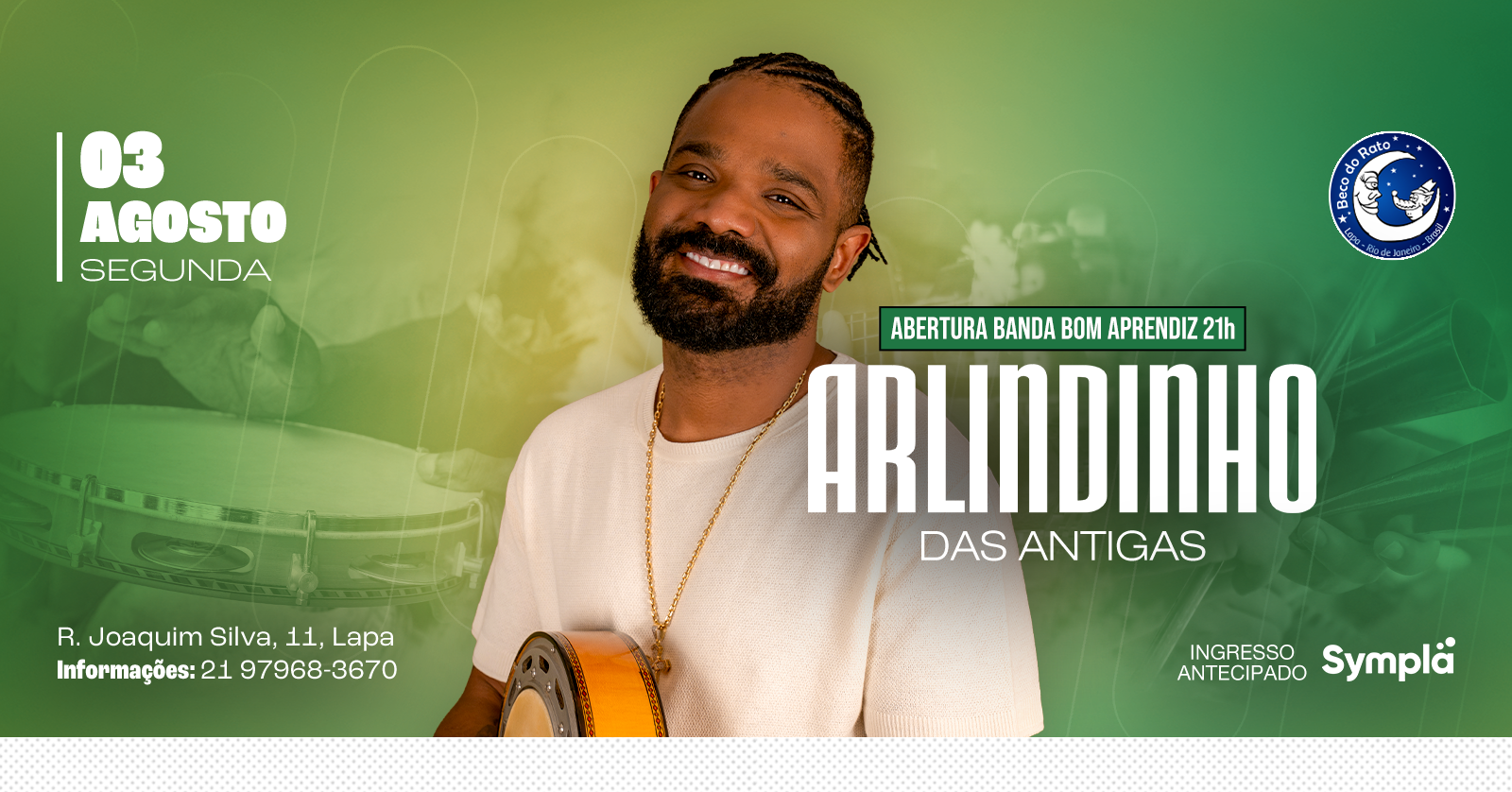 Arlindinho das Antigas - Lapa, RJ