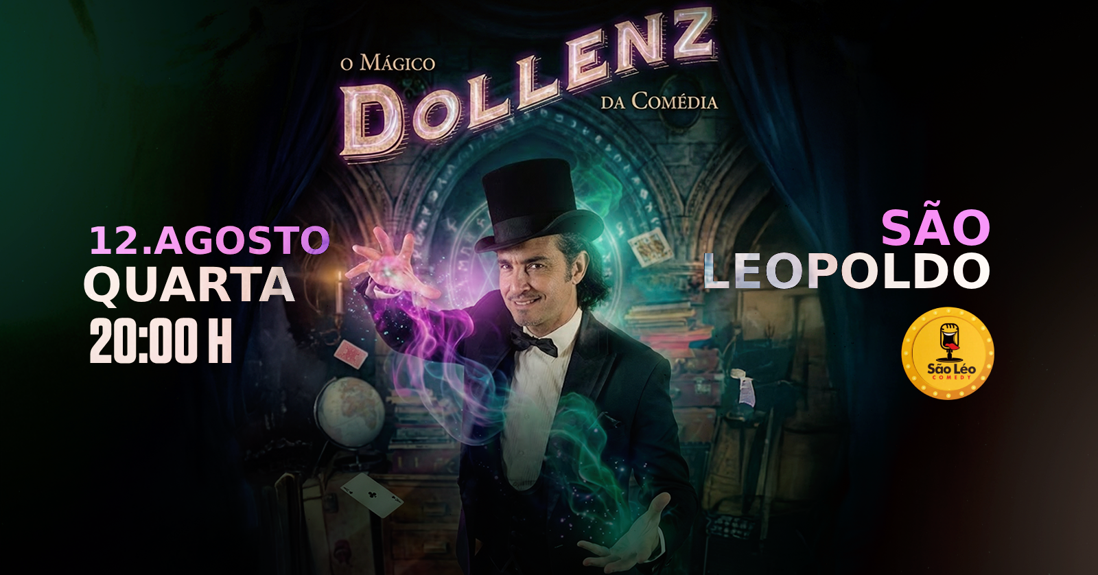 Maurício Dollenz: o Mágico em São Leopoldo