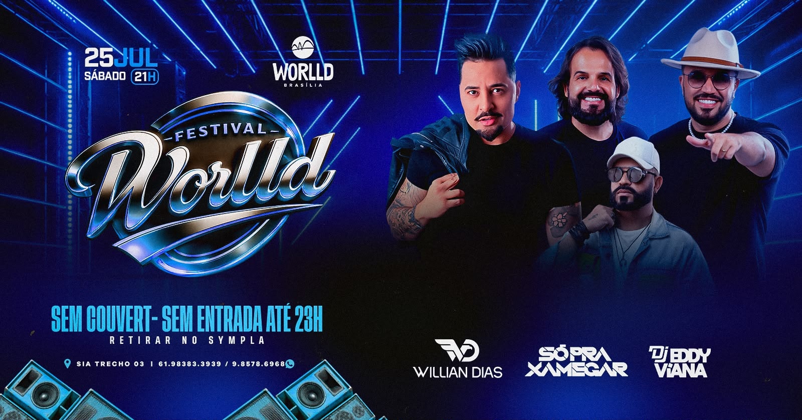 FESTIVAL WORLLD | Worlld Brasília em Brasília - Sympla