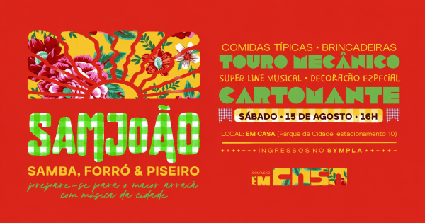 Imagem do evento SAMJOÃO - Samba, Forró e Piseiro