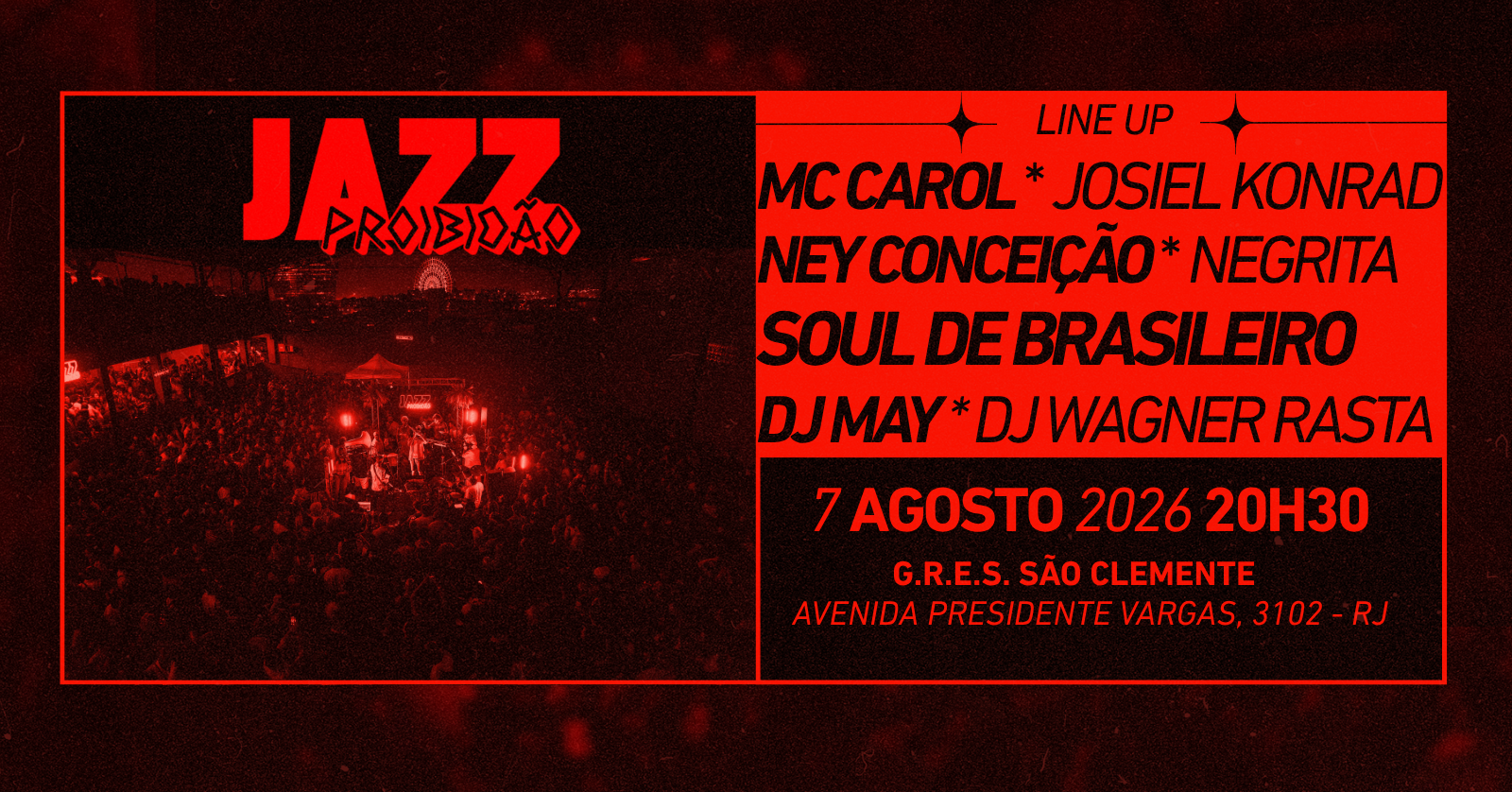 JAZZ PROIBIDÃO | 8º EDIÇÃO - Rio de Janeiro, RJ