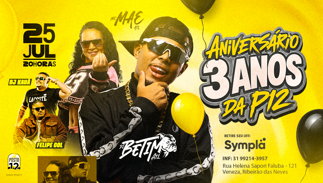 Aniversário de 3 anos da P12 - Ribeirão das Neves, MG