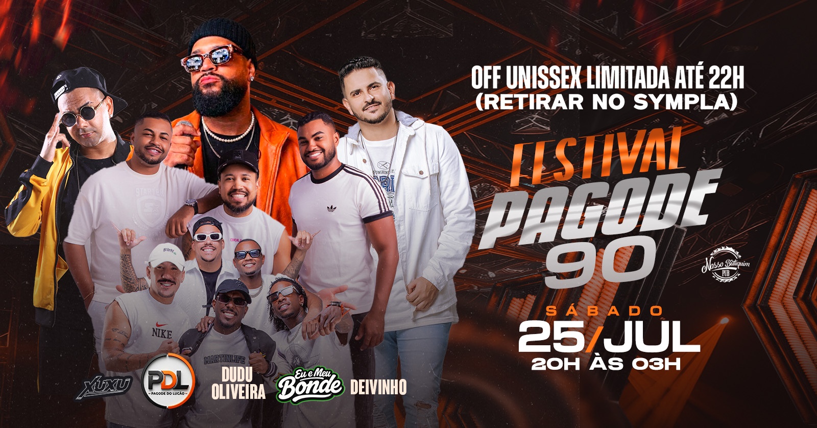 FESTIVAL DE PAGODE 90 - Ribeirão das Neves, MG