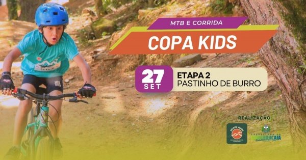Imagem do evento Copa Kids 2026 - Etapa 2 | Pastinho de Burro