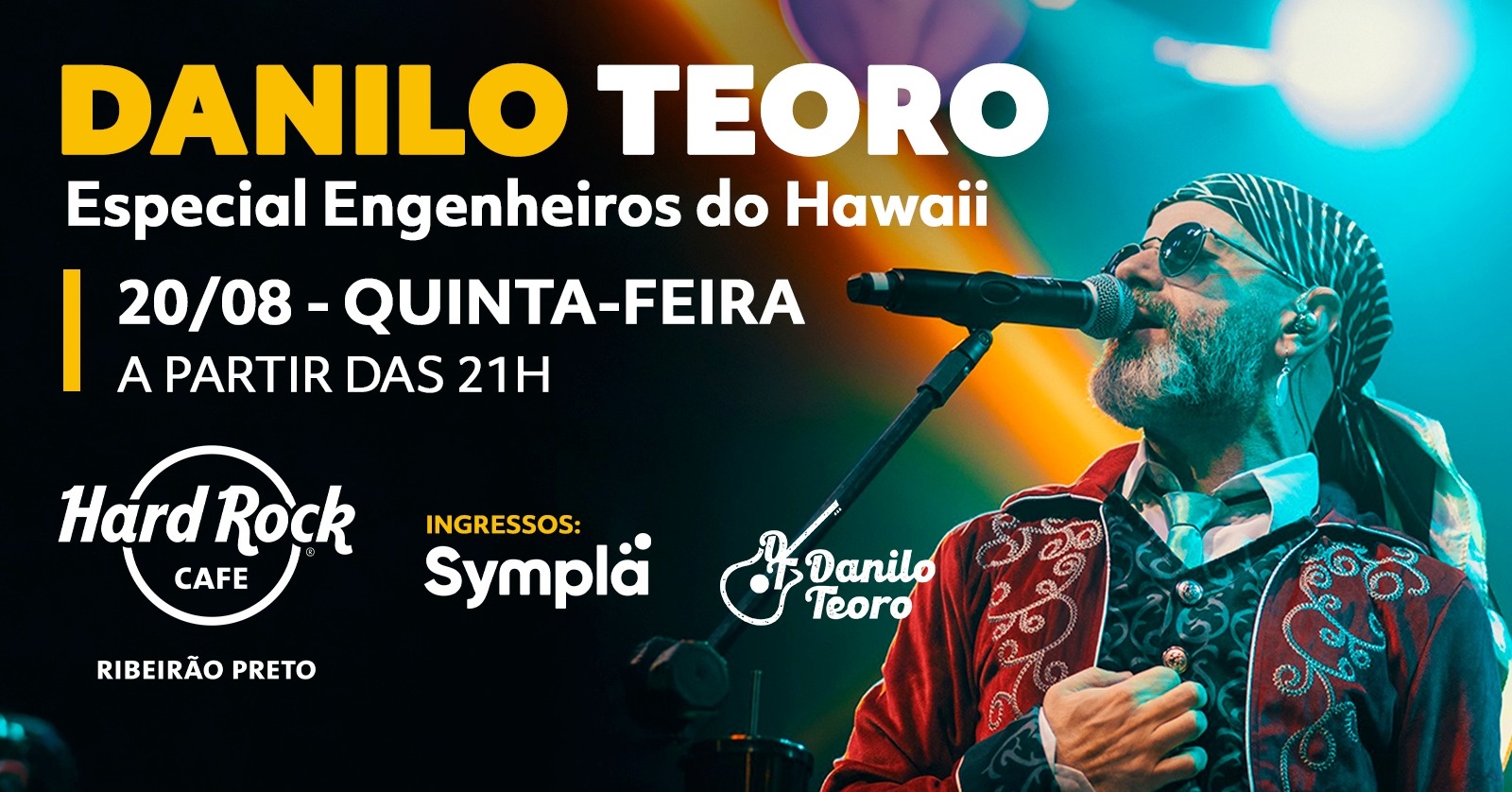 Danilo Teoro - Especial Engenheiros do Hawaii no Hard Rock Cafe - Ribeirão Preto, SP