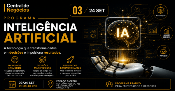 Imagem do evento Programa de Gestão de Negócios | Seminário de Inteligência Artificial
