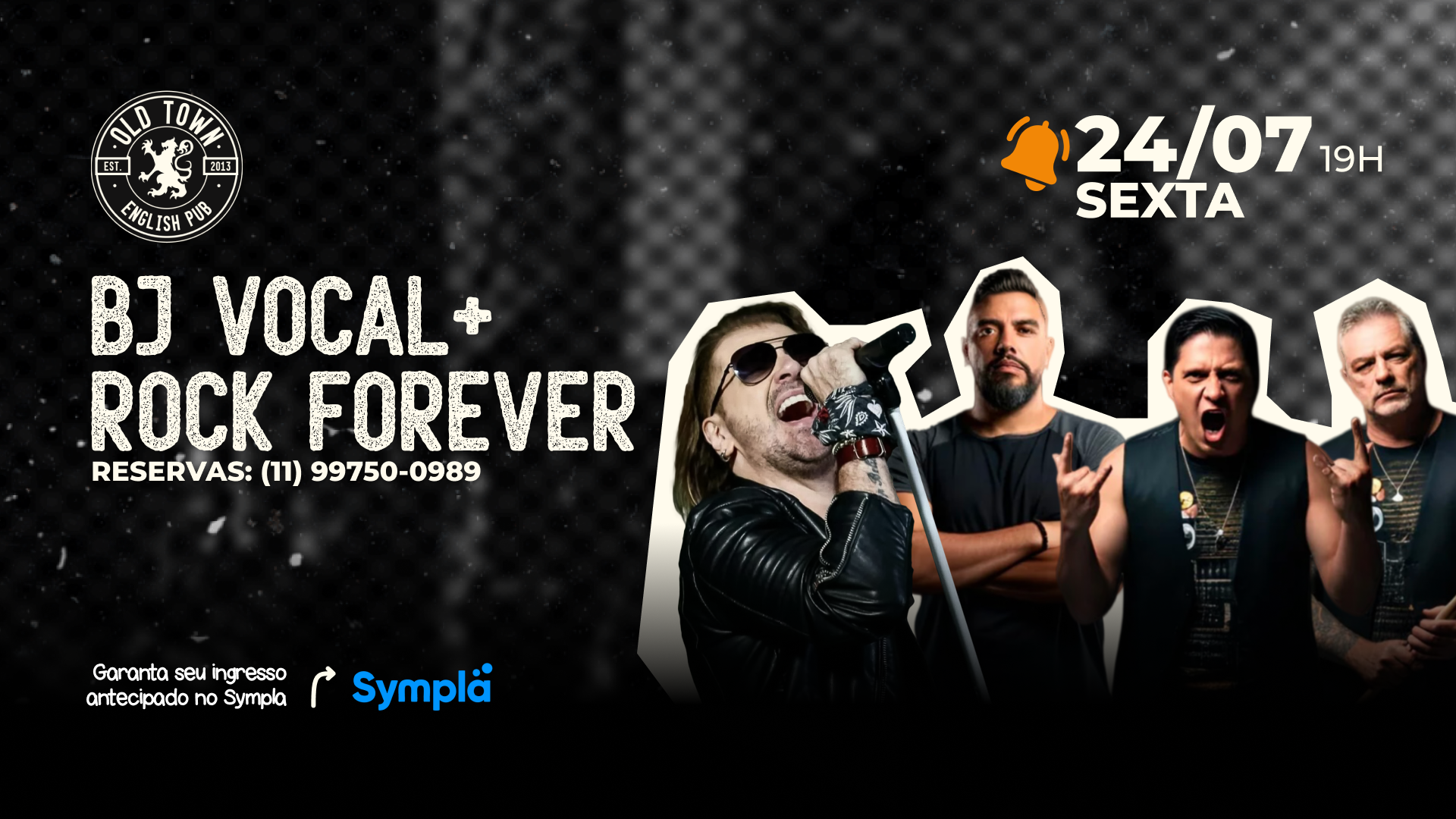 Bj Vocal + Rock Forever no Old Town - Santo André, SP