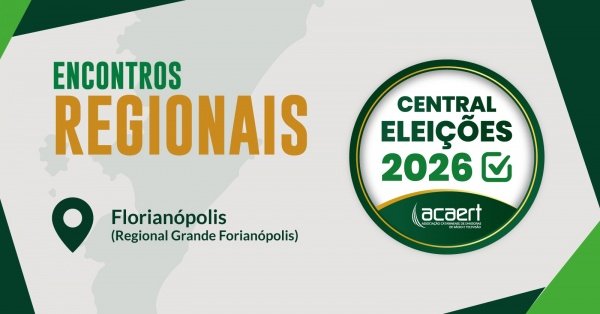 Imagem do evento Encontro Regional Florianópolis Eleições 2026 | Regional Grande Florianópolis