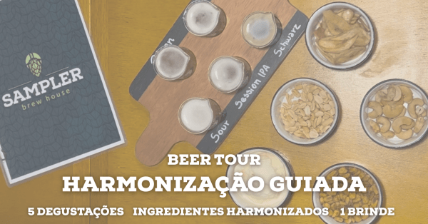 Imagem do evento BEER TOUR: HARMONIZAÇÃO GUIADA
