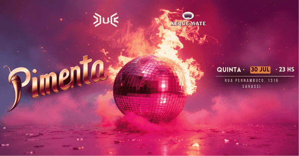Imagem do evento PIMENTA - Toda Quinta Feira