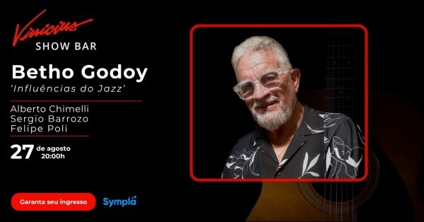 Betho Godoy no show “Influências do Jazz”
