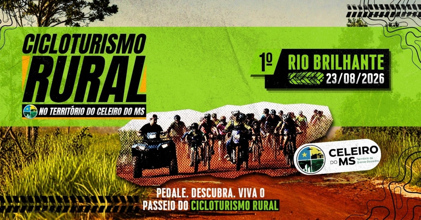 3º CICLOTURISMO RURAL no Território do CELEIRO DO MS