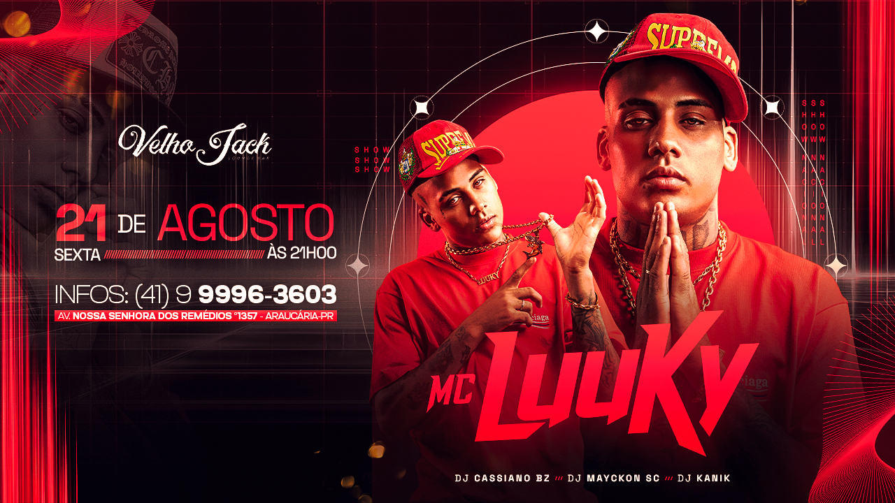 Mc Luuky Velho Jack em Araucária