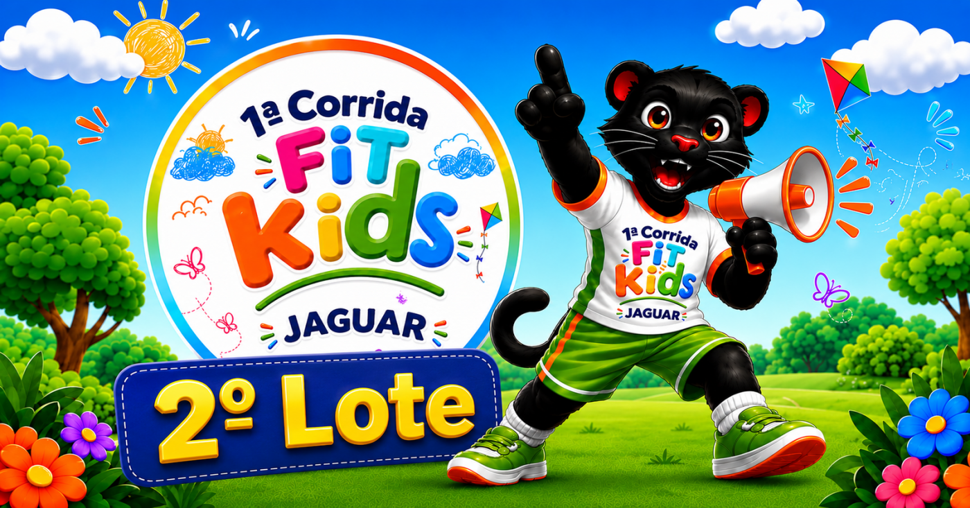 1ª Corrida FIT Kids Jaguar - Lote R$60,00