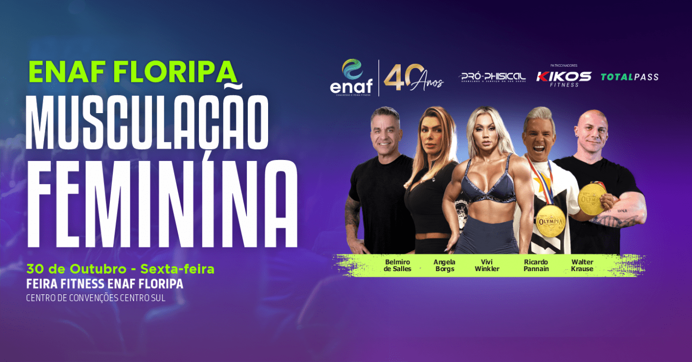 Source image — MUSCULAÇÃO FEMININA - ENAF FLORIPA 2026