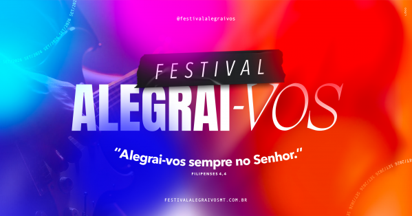Imagem do evento Festival Alegrai-Vos (3° Edição)