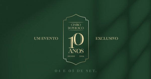 Imagem do evento Evento Especial - CDB 10 anos