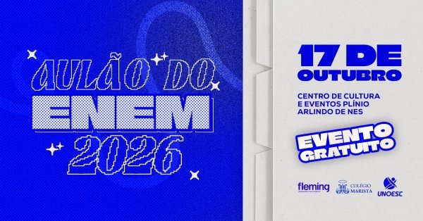 Imagem do evento Aulão do ENEM 2026