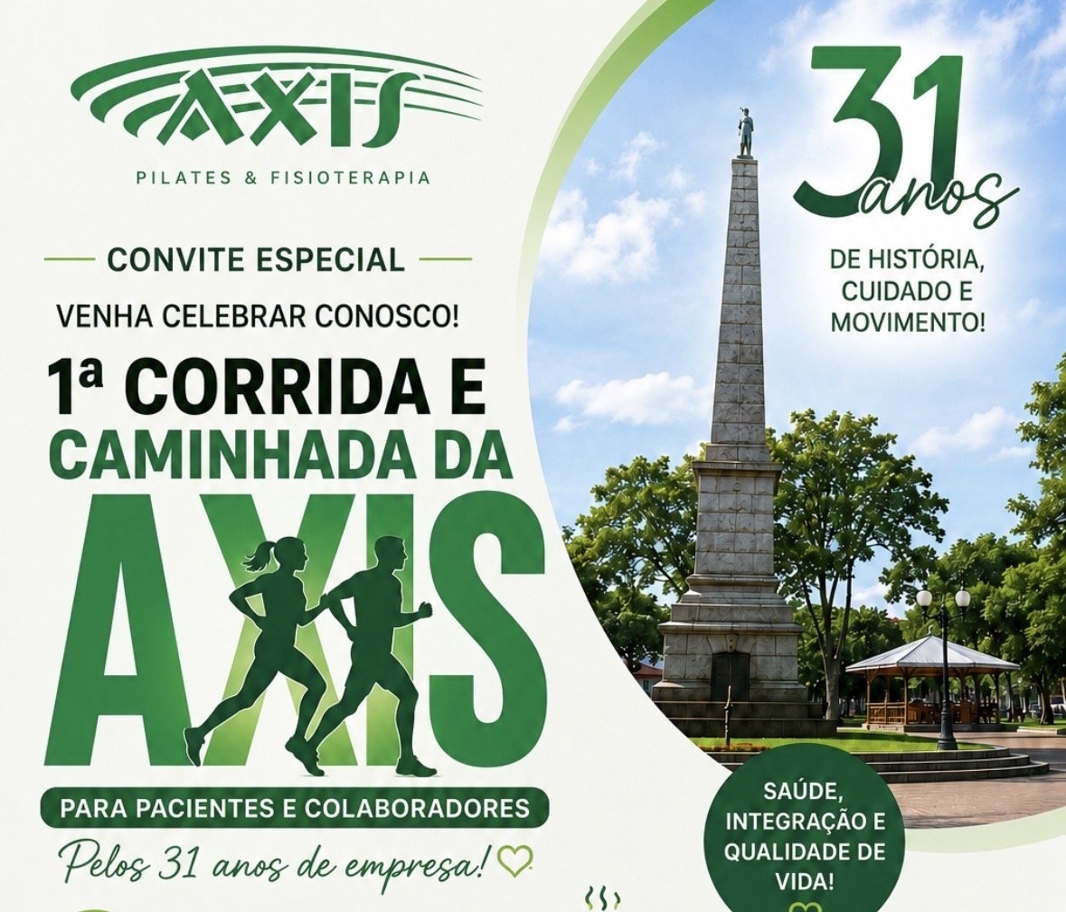 1º Corrida e Caminhada da Axis