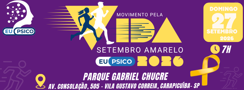 Corrida pela Vida  Setembro Amarelo 2026