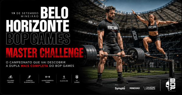 Imagem do evento MASTER CHALLENGE - BOP GAMES BELO HORIZONTE 2026