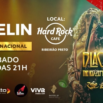 Black Dog: Tributo Led Zeppelin no Hard Rock Cafe Ribeirão Preto