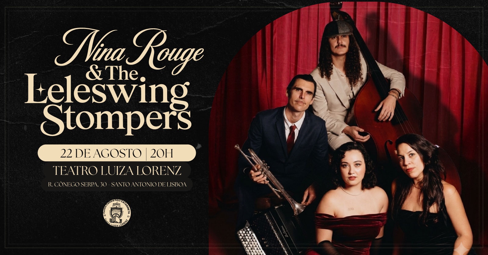 Nina Rouge & The Leleswing Stompers - Florianópolis, SC