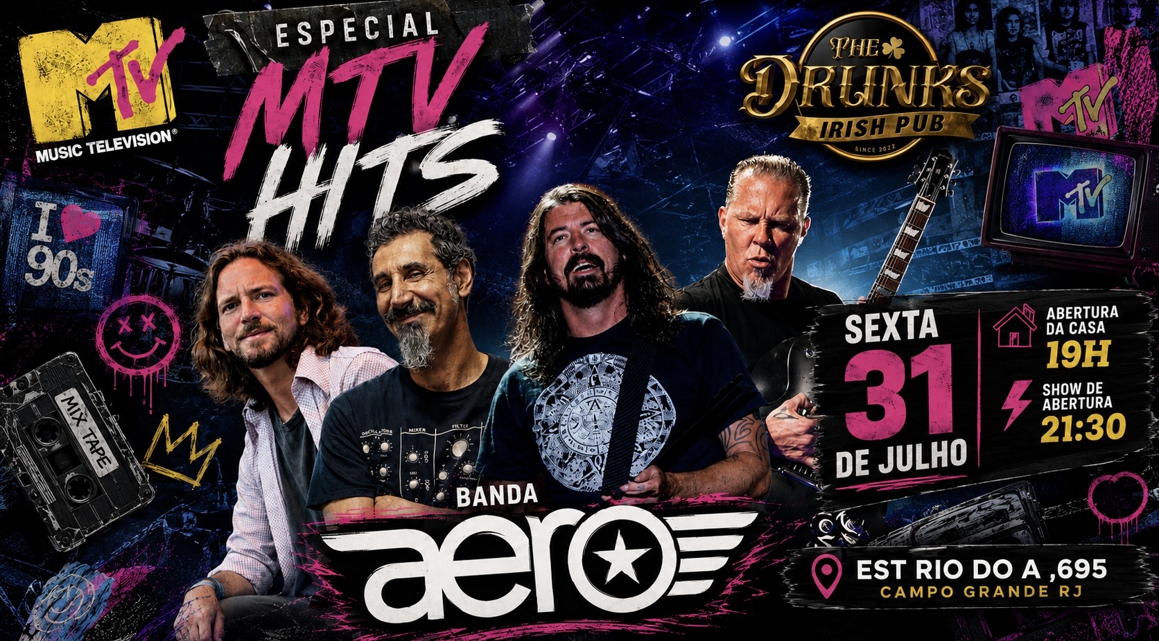 ESPECIAL MTV HITS -BANDA AERO - Rio de Janeiro, RJ