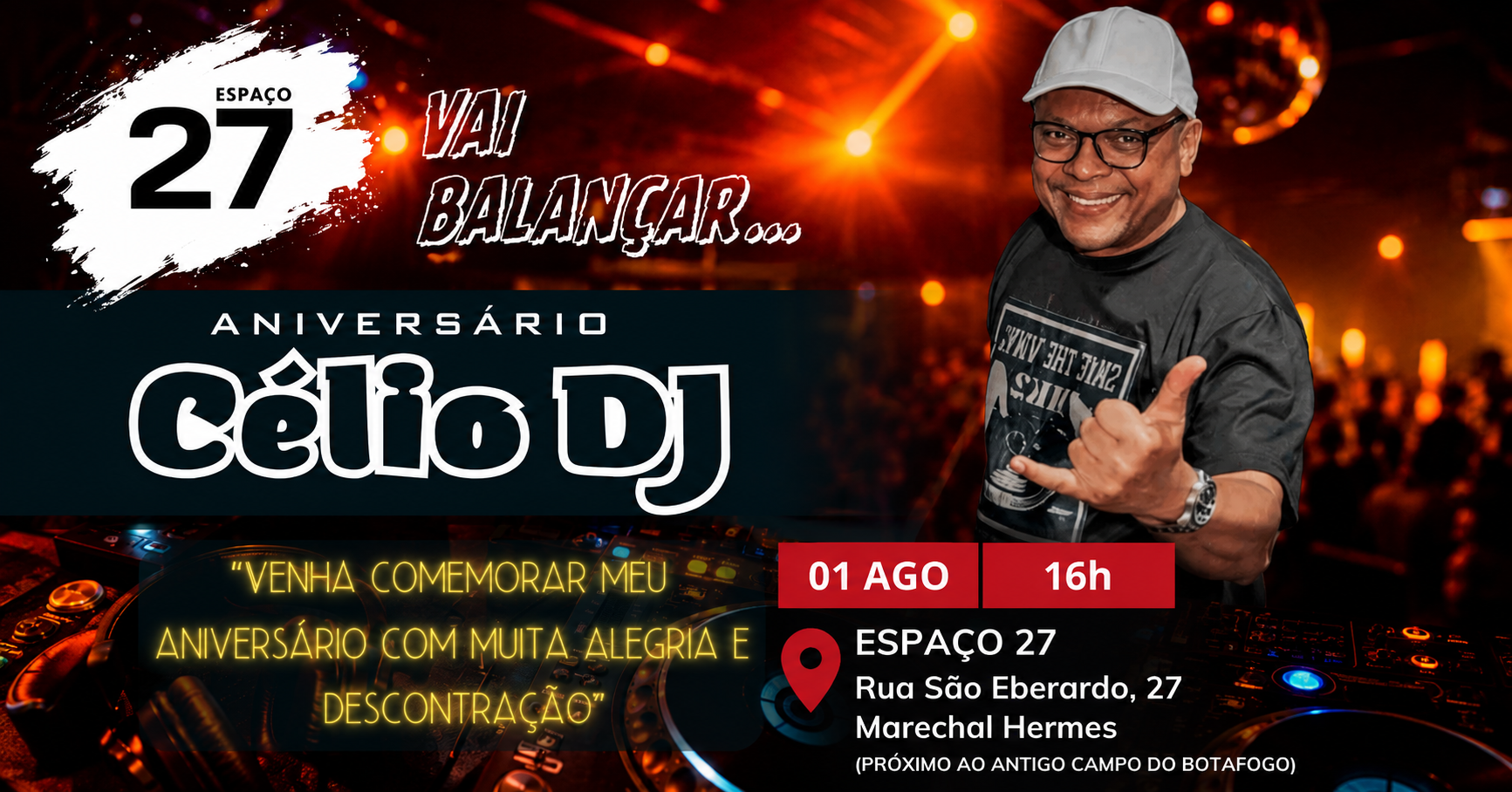 Aniversário - Célio DJ